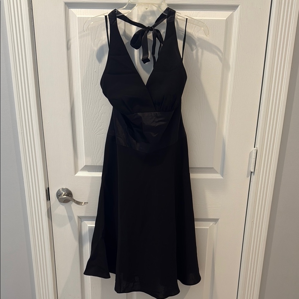 Jones New York Black Sleeveless Dress